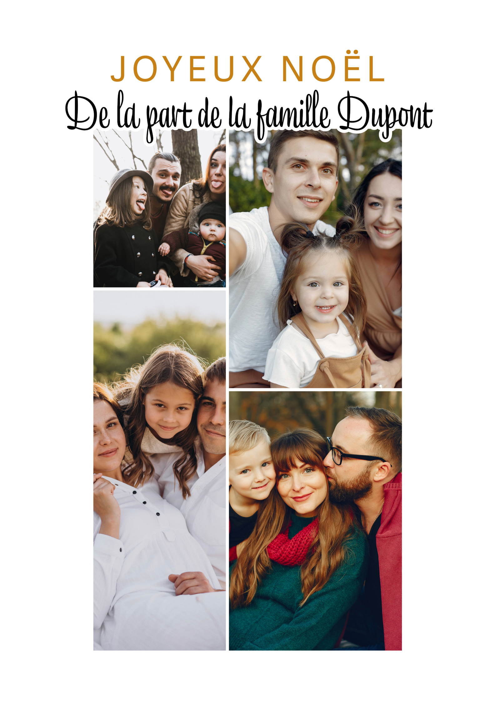 Modèle 19 - Carte de vœux 1